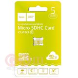 Карта памяти MicroSDHC 32GB Class 10 Hoco без адаптера