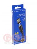 Кабель USB - Type-C Borofone BX41 (3A, магнитный) (черный)