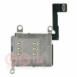 Коннектор SIM iPhone 12 Pro Max на шлейфе ОРИГИНАЛ 100%