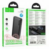 Внешний Аккумулятор (Power Bank) Hoco J158 Pro 10000 mAh (22.5W, 20W, PD, Type-C, LED дисплей) Черный