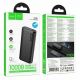Внешний Аккумулятор (Power Bank) Hoco J158 Pro 10000 mAh (22.5W, 20W, PD, Type-C, LED дисплей) Черный
