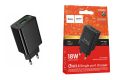 Сетевое зарядное устройство (СЗУ) Hoco CS92A (USB 18W, QС3.0) (черный)